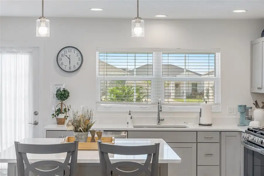 Furnished interior view inside a new home in , The Villages (Image 17).