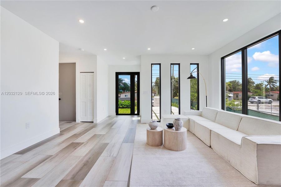 Furnished interior view inside a new home in , Hollywood (Image 4).