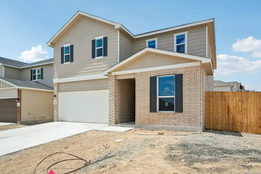 In-progress construction of a new home in , San Antonio, TX (Image 32).
