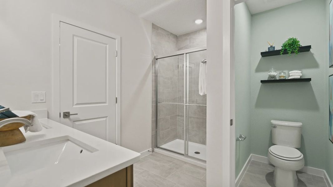 Castaway Floor Plan Primary Suite Bathroom