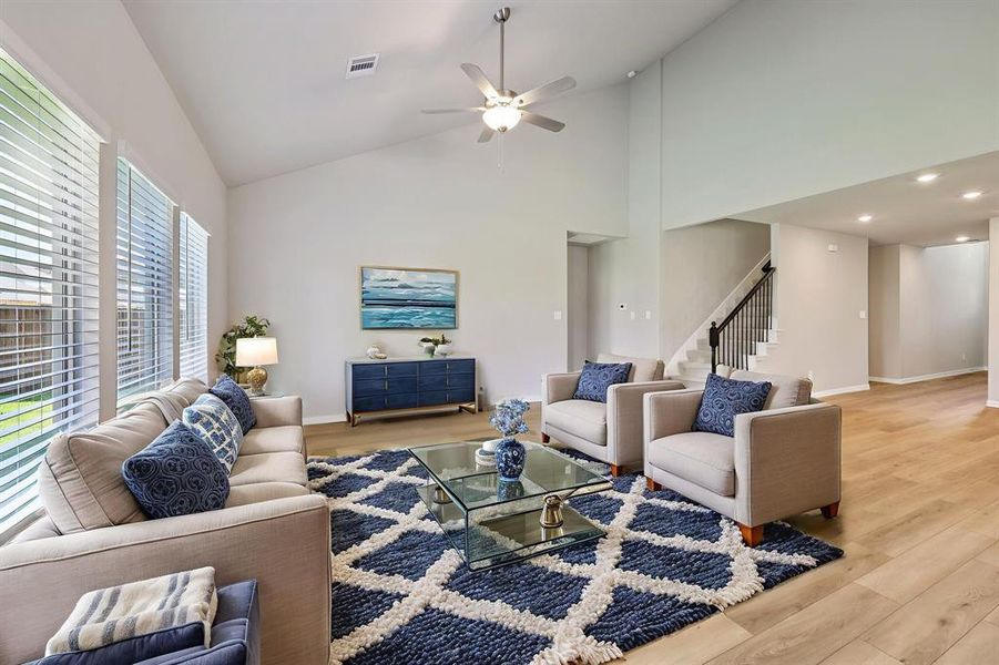 Photo is not of the actual home, but is an inspirational photo of builder’s model home and may depict options, furnishings, and/or decorator features that are not included.