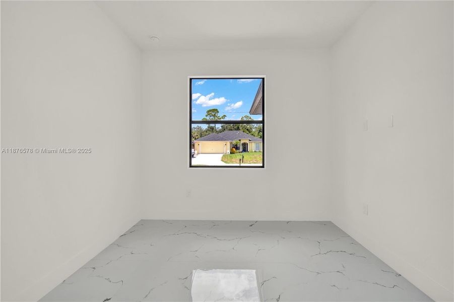 4th bedroom can be used as an office or den.