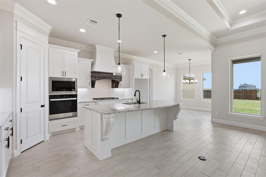 Furnished interior view inside a new home in , Godley (Image 7).