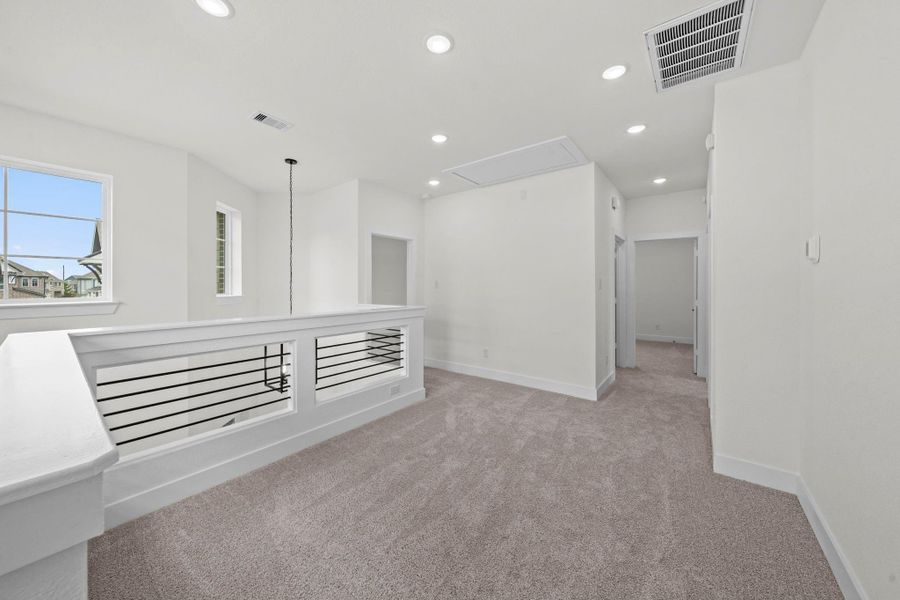 Spacious, unfurnished interior of a new home in , Katy (Image 27). Spacious, unfurnished interior of a new home in , Katy (Image 27).