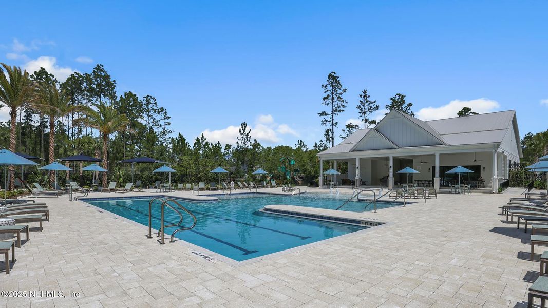 Front exterior of a new home in , Jacksonville, FL, highlighting curb appeal (Image 20).