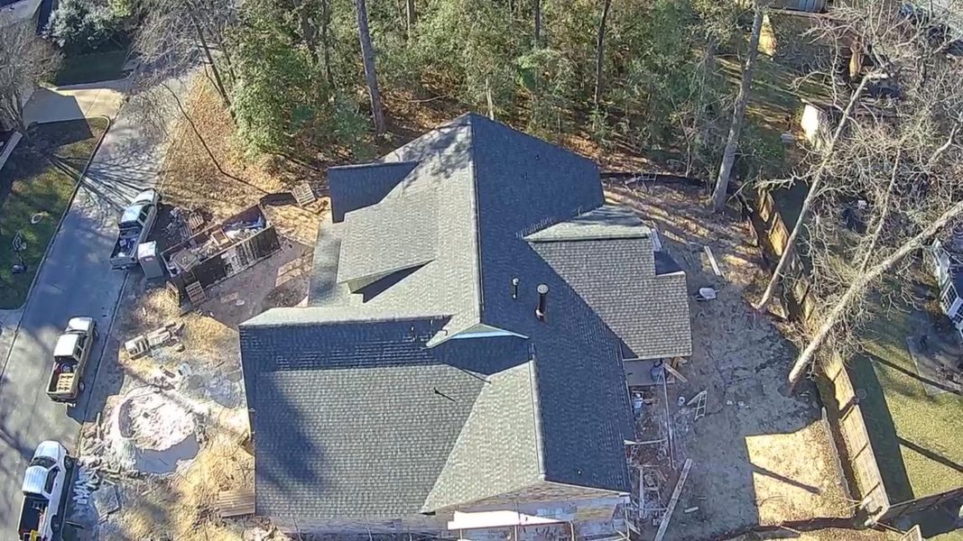 Rustic Black Architectural Shingles