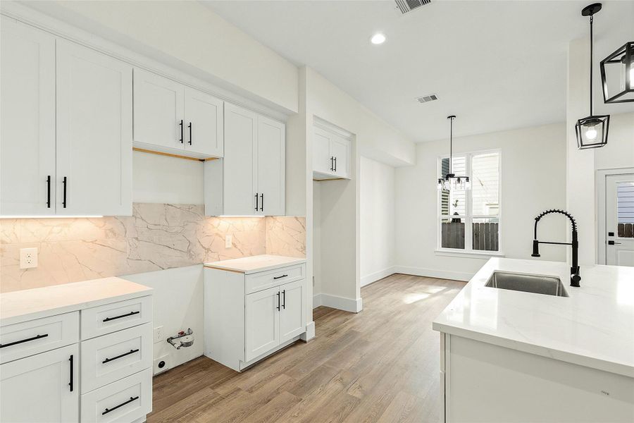 Furnished interior view inside a new home in , Houston (Image 7). Furnished interior view inside a new home in , Houston (Image 7).