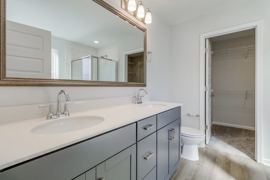 Furnished interior view inside a new home in The Falls, Blythewood (Image 11).