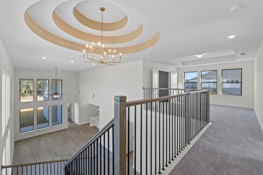 Spacious, unfurnished interior of a new home in Parmer Ranch, Georgetown (Image 15).