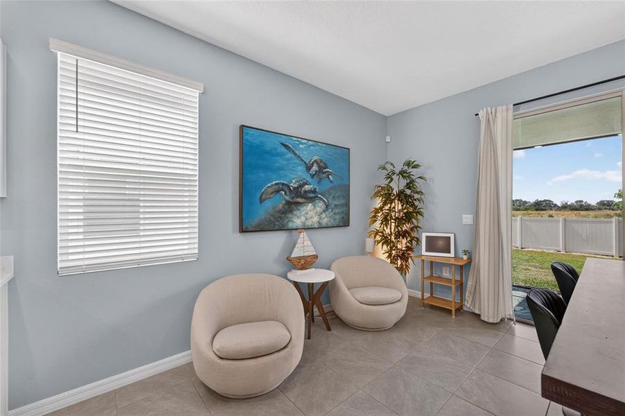 Furnished interior view inside a new home in Mangrove Point, Apollo Beach (Image 13).