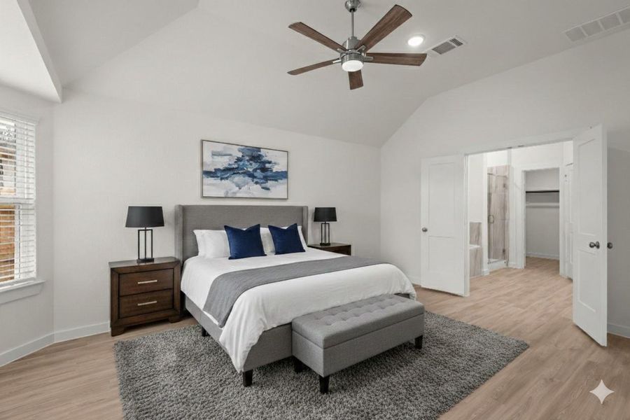 Furnished interior view inside a new home in Ambrose, La Marque (Image 15). Furnished interior view inside a new home in Ambrose, La Marque (Image 15).