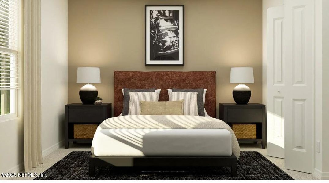 Furnished interior view inside a new home in Kings Preserve, Jacksonville (Image 7). Furnished interior view inside a new home in Kings Preserve, Jacksonville (Image 7).