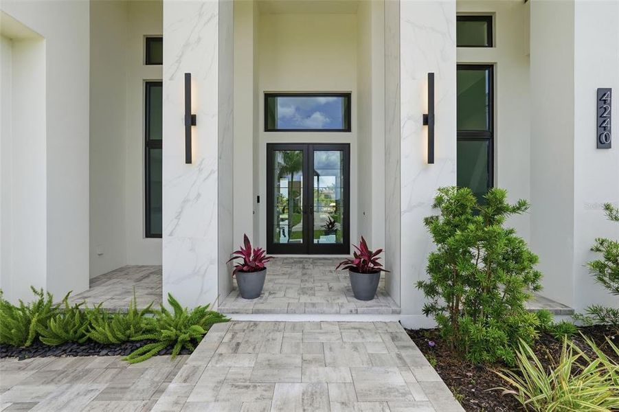 Exterior details and patio area of a home in , Cape Coral (Image 32).