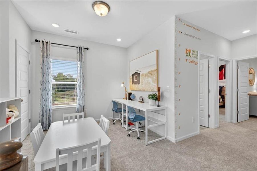 Furnished interior view inside a new home in Laurel Ridge, Rock Spring (Image 31).