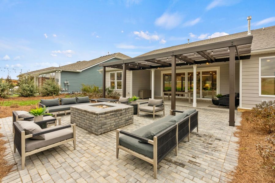 Stardom Covered Patio Murfreesboro New Home 55+ Communities