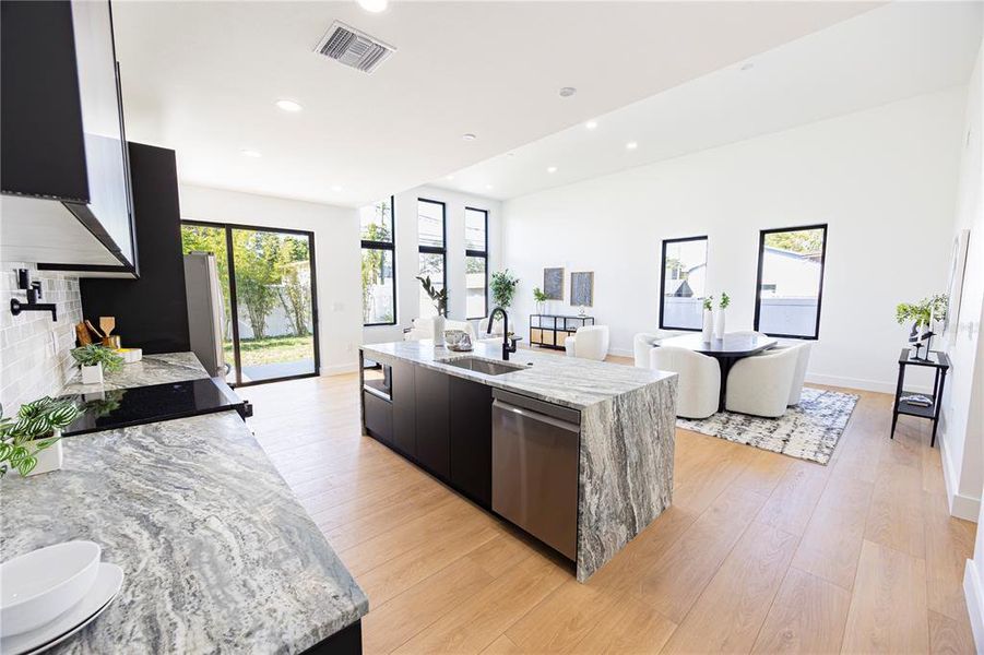 Furnished interior view inside a new home in , St. Petersburg (Image 8).