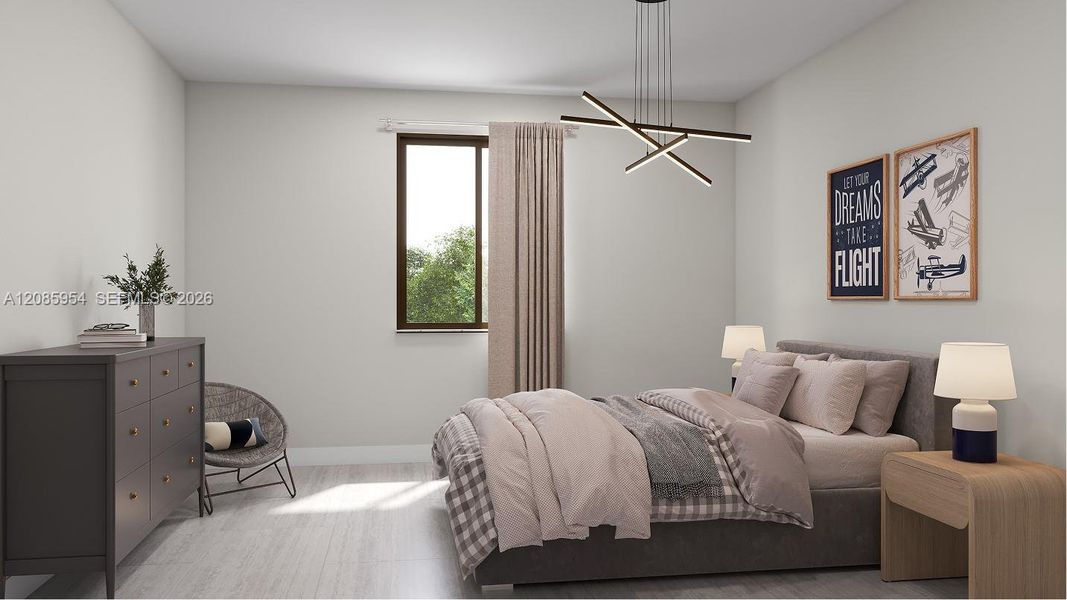 Furnished interior view inside a new home in Parkland Royale, Parkland (Image 11).
