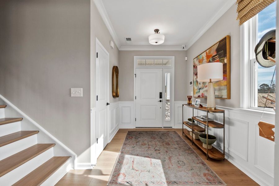 Furnished interior view inside a new home in The Coves on Lake Wylie, Charlotte (Image 8).