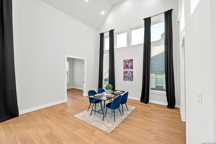 Furnished interior view inside a new home in Ventana, Bulverde (Image 15).