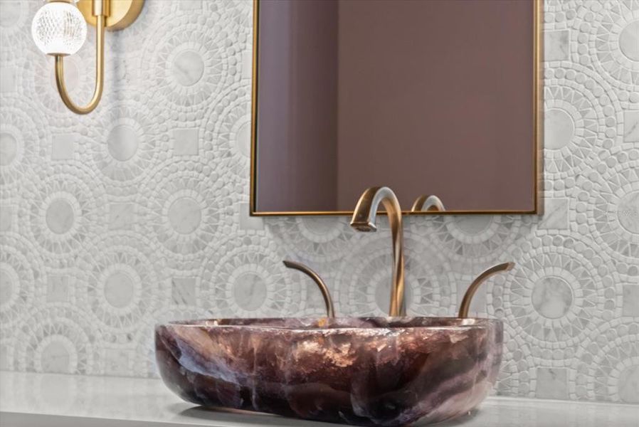 Close-up of interior finishes inside a home in , Sarasota (Image 56).