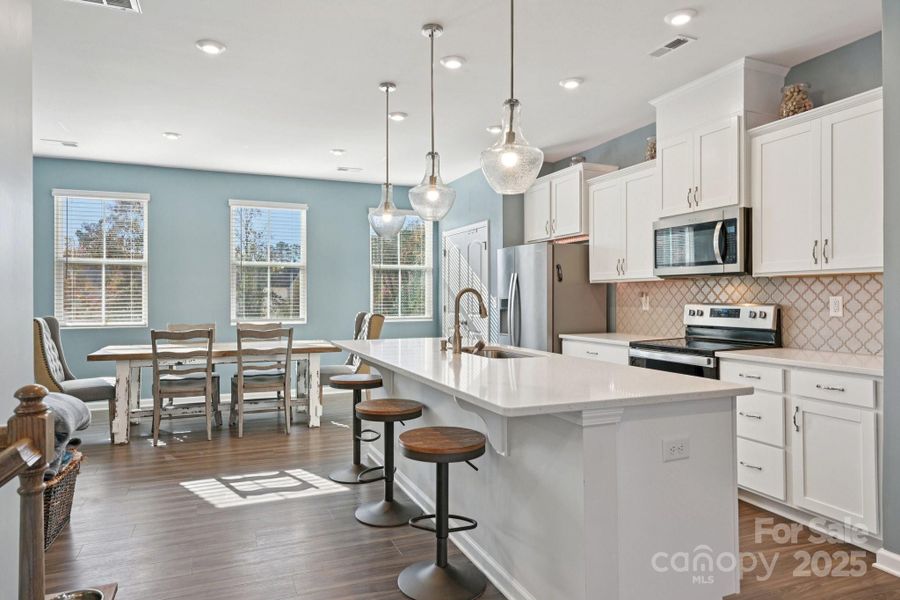 Furnished interior view inside a new home in , Charlotte (Image 19).