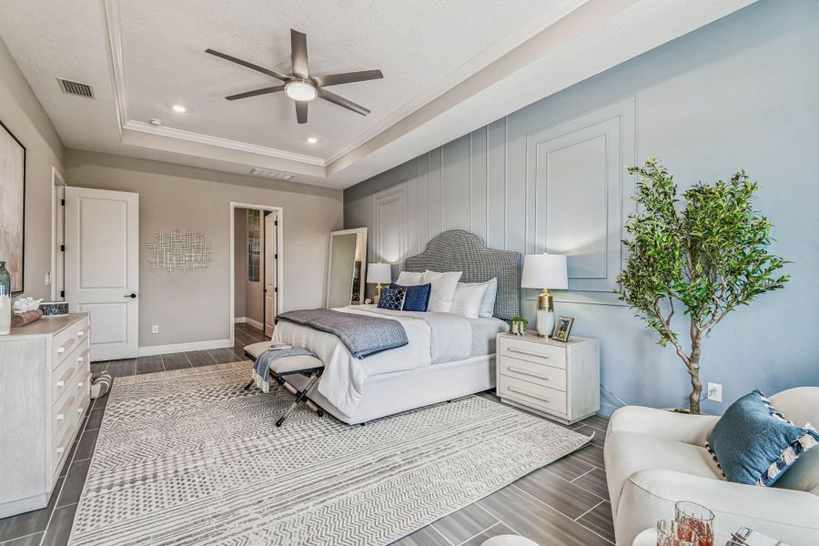 Furnished interior view inside a new home in River Preserve Estates, Parrish (Image 11).