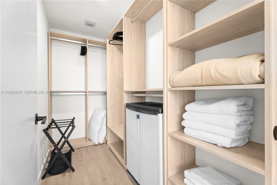 Furnished interior view inside a new home in , Miami (Image 17).