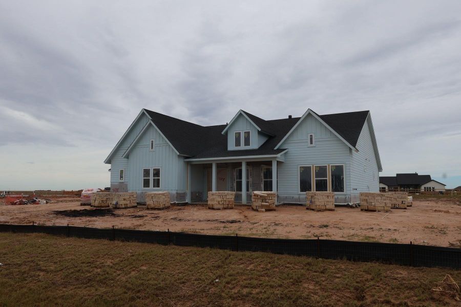 In-progress construction of a new home in Lakeview, Waller, TX (Image 12).