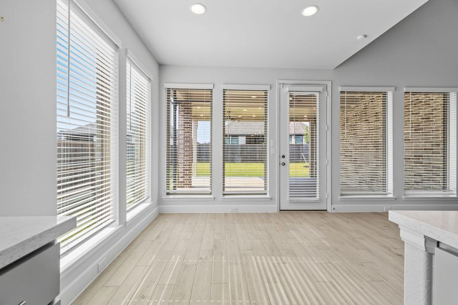 Spacious, unfurnished interior of a new home in Cane Island 50', Katy (Image 39). Spacious, unfurnished interior of a new home in Cane Island 50', Katy (Image 39).