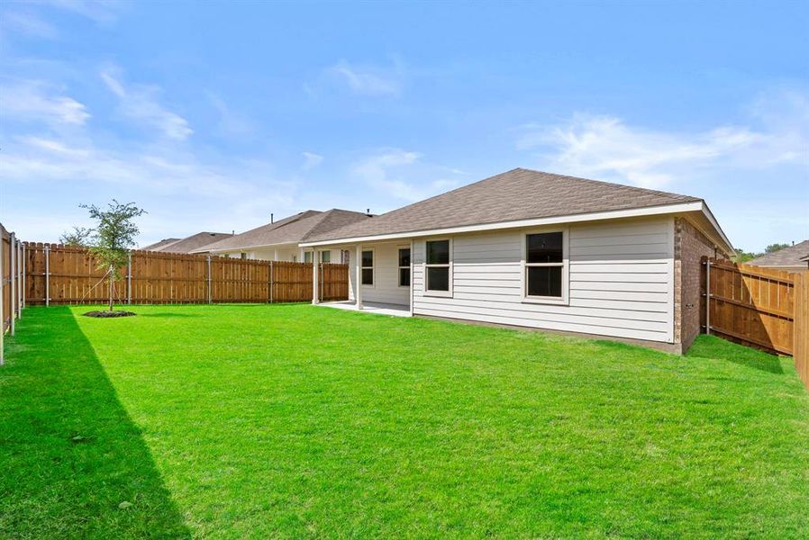 Exterior details and patio area of a home in , Fort Worth (Image 3). Exterior details and patio area of a home in , Fort Worth (Image 3).