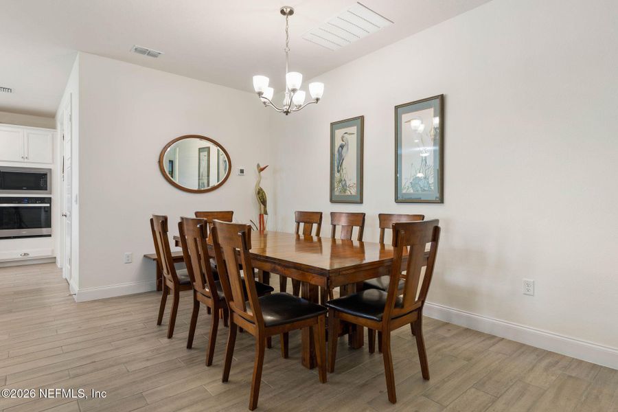 Furnished interior view inside a new home in , Ormond Beach (Image 12). Furnished interior view inside a new home in , Ormond Beach (Image 12).