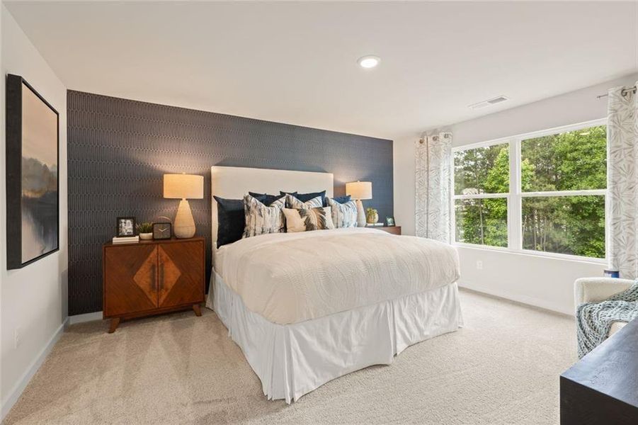 Furnished interior view inside a new home in Hawthorne Reserve, Dallas (Image 24).