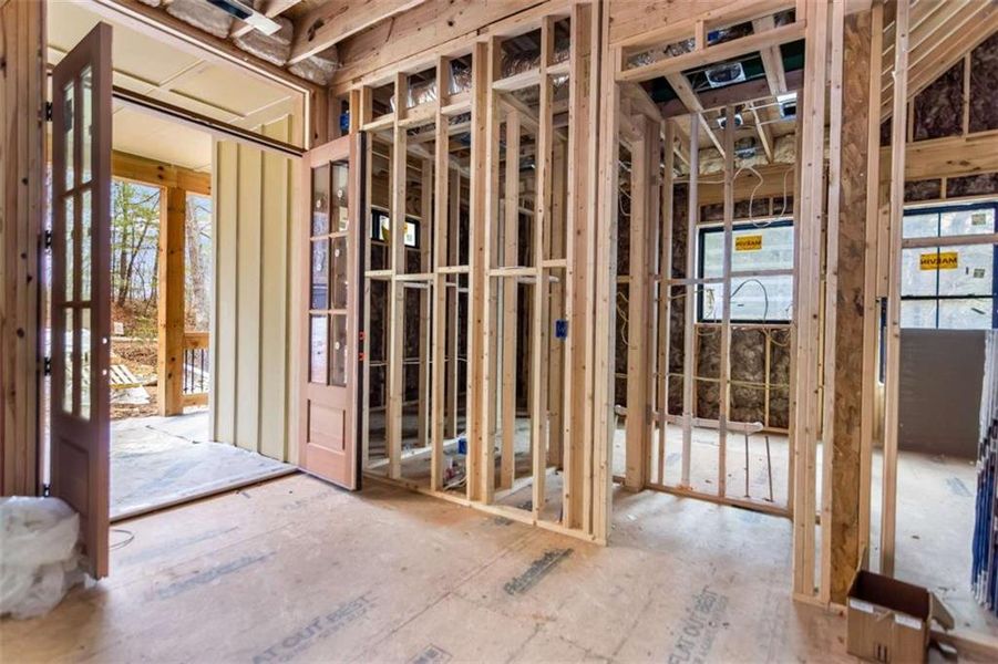 In-progress construction of a new home in , Ellijay, GA (Image 24). In-progress construction of a new home in , Ellijay, GA (Image 24).