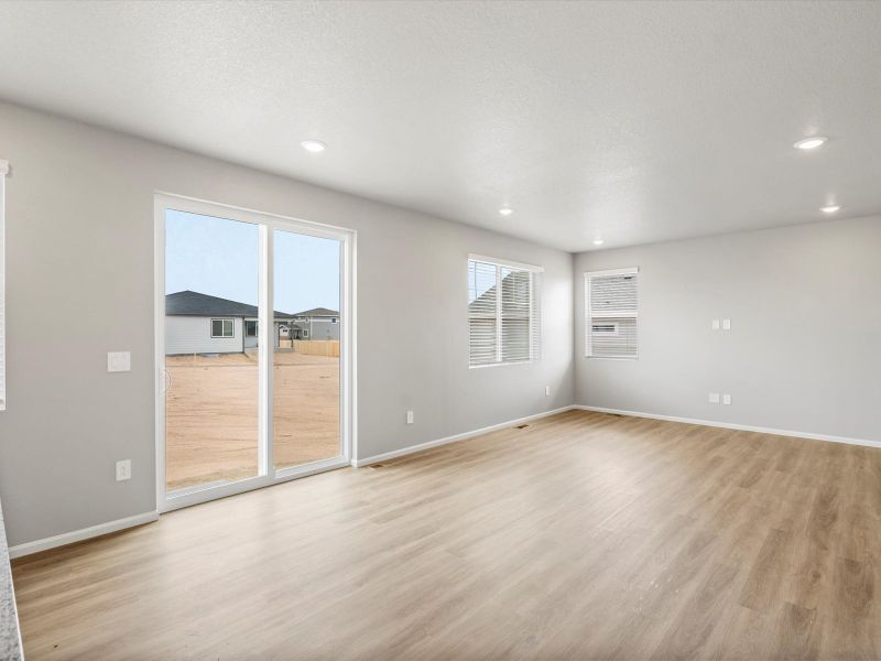 Spacious, unfurnished interior of a new home in Revere at Johnstown, Johnstown (Image 11).