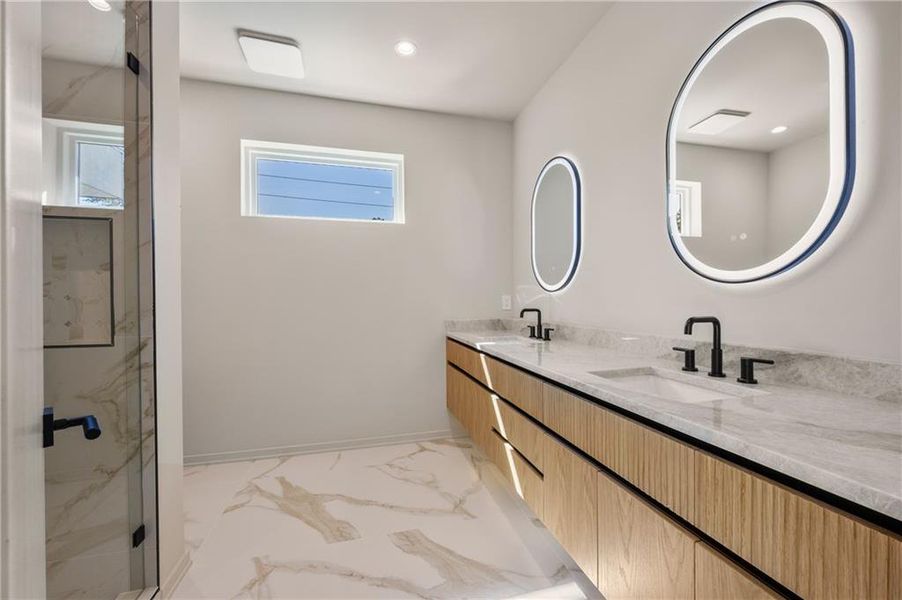 Furnished interior view inside a new home in , Atlanta (Image 50). Furnished interior view inside a new home in , Atlanta (Image 50).