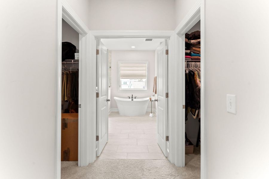 Furnished interior view inside a new home in Tidewater at Lakes of Cane Bay, Summerville (Image 13).