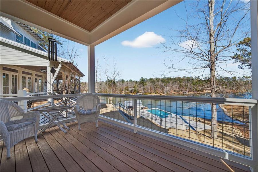 Exterior details and patio area of a home in , Eatonton (Image 27).