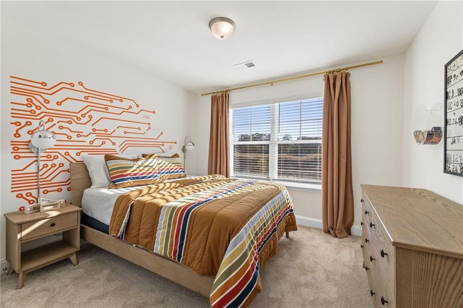 Furnished interior view inside a new home in Paces Estates, Lithia Springs (Image 11). Furnished interior view inside a new home in Paces Estates, Lithia Springs (Image 11).