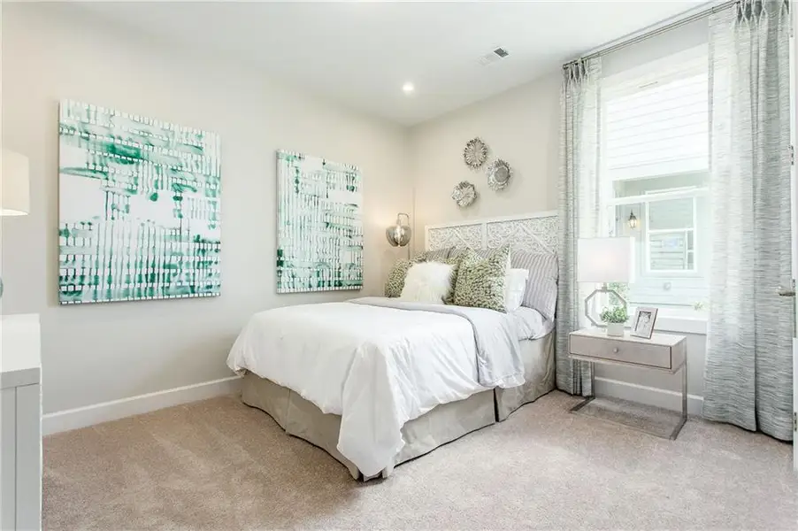 Furnished interior view inside a new home in , Hoschton (Image 20).