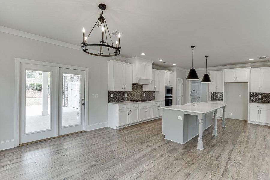 Furnished interior view inside a new home in , Bishop (Image 8). Furnished interior view inside a new home in , Bishop (Image 8).