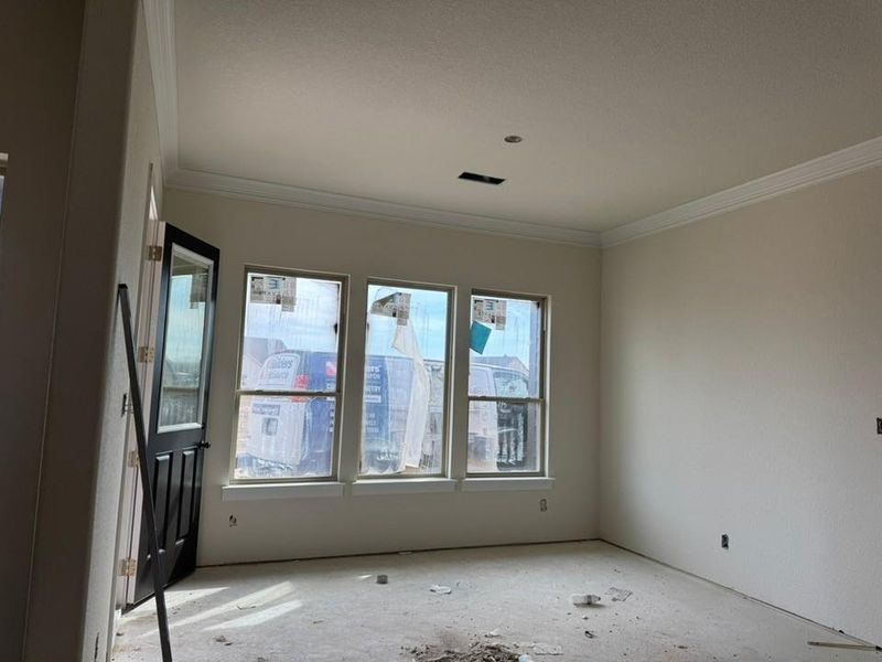 In-progress construction of a new home in Rocky Top, Krum, TX (Image 9).