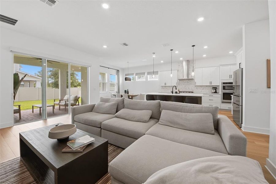 Furnished interior view inside a new home in , Winter Garden (Image 27). Furnished interior view inside a new home in , Winter Garden (Image 27).