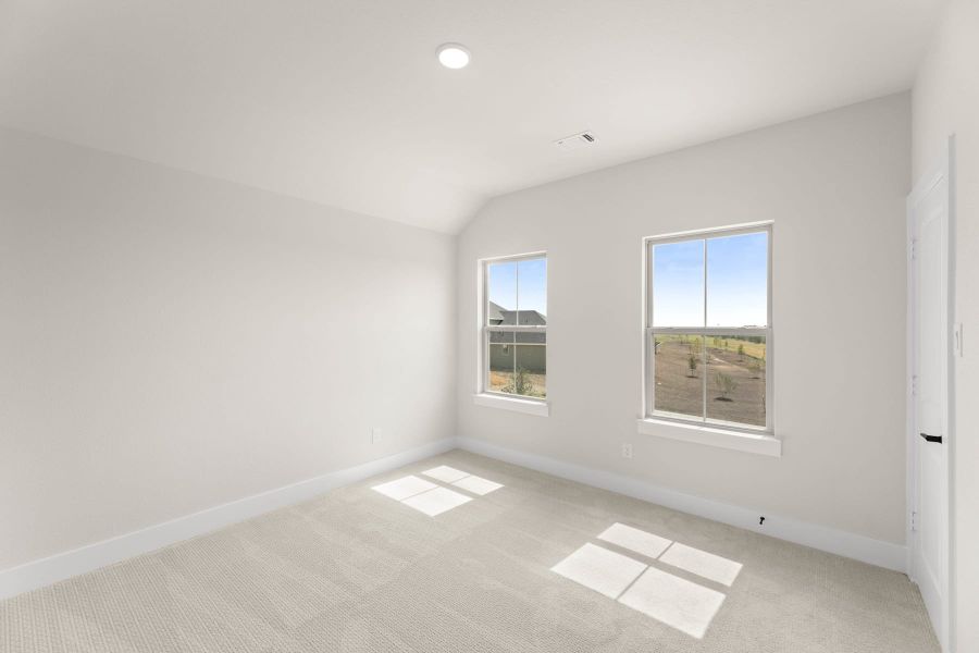 Spacious, unfurnished interior of a new home in Treeline, Justin (Image 17).