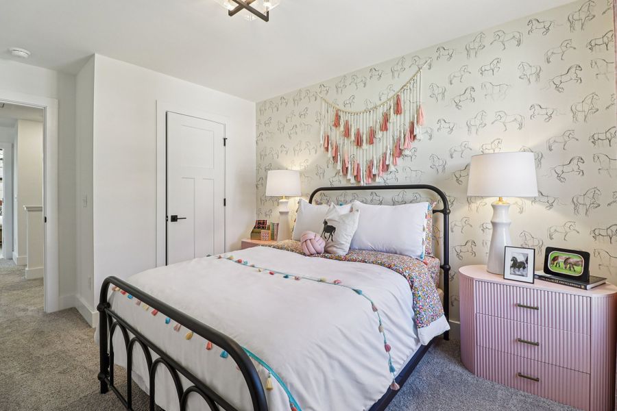 Representative furnished interior of a home built from the Bentcreek II by Great Southern Homes in Shiloh Trail, Wellford (Image 55).