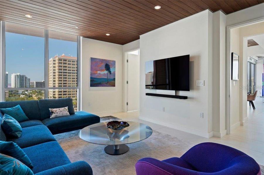 Furnished interior view inside a new home in , Sarasota (Image 19).