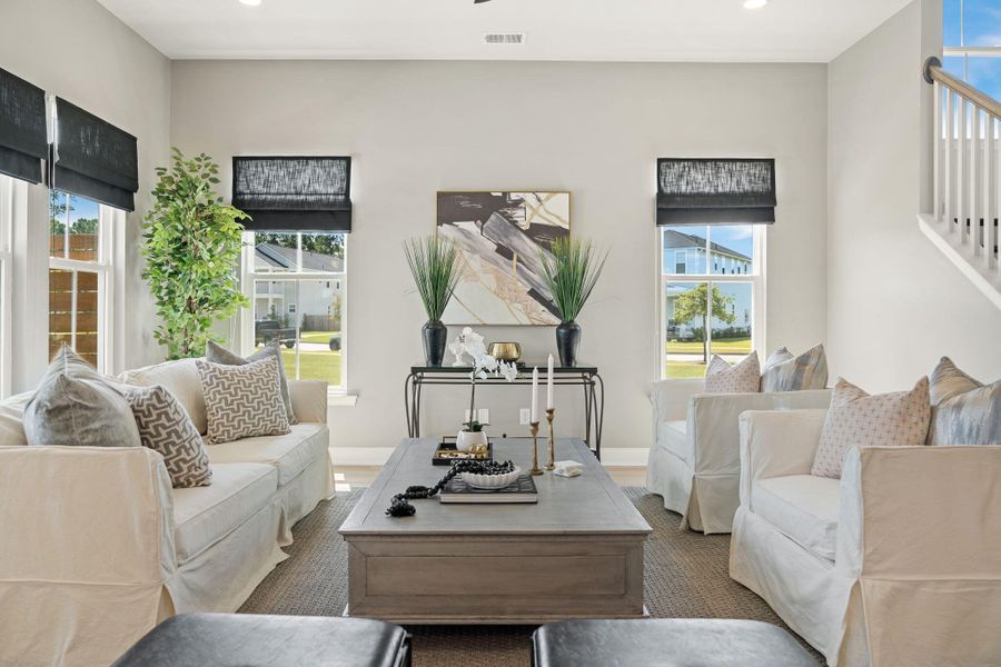 Furnished interior view inside a new home in , Summerville (Image 17).
