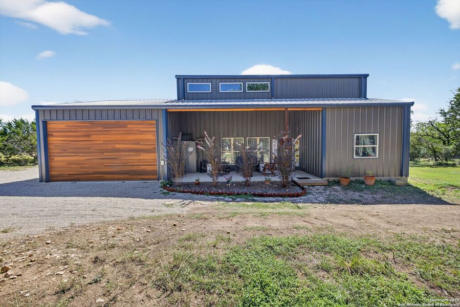 Front exterior of a new home in , Bandera, TX, highlighting curb appeal (Image 2). Front exterior of a new home in , Bandera, TX, highlighting curb appeal (Image 2).