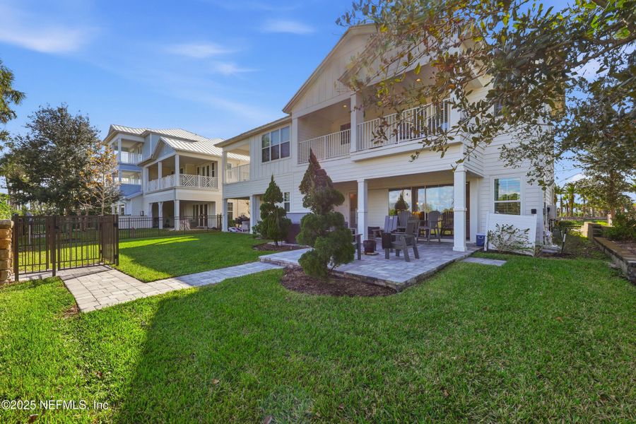 Exterior details and patio area of a home in , St. Johns (Image 3).