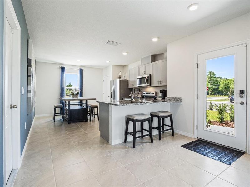 Furnished interior view inside a new home in Rivers Edge, Edgewater (Image 9).