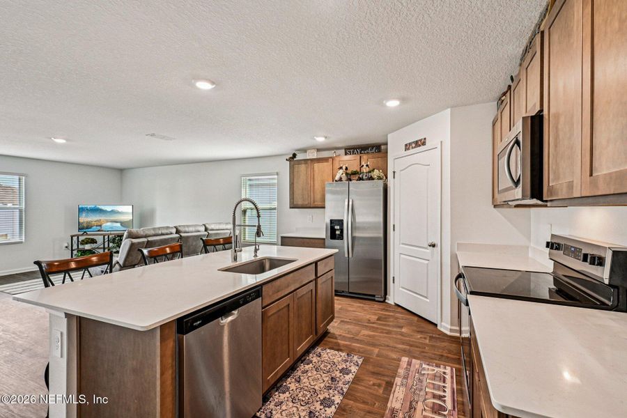 Furnished interior view inside a new home in Cross Creek Express, Green Cove Springs (Image 25).